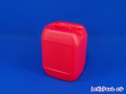 10 Liter Kanister, PE, rottransp, 435g