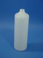 1000 ml Flasche KH, PE, natur, rund, 60g